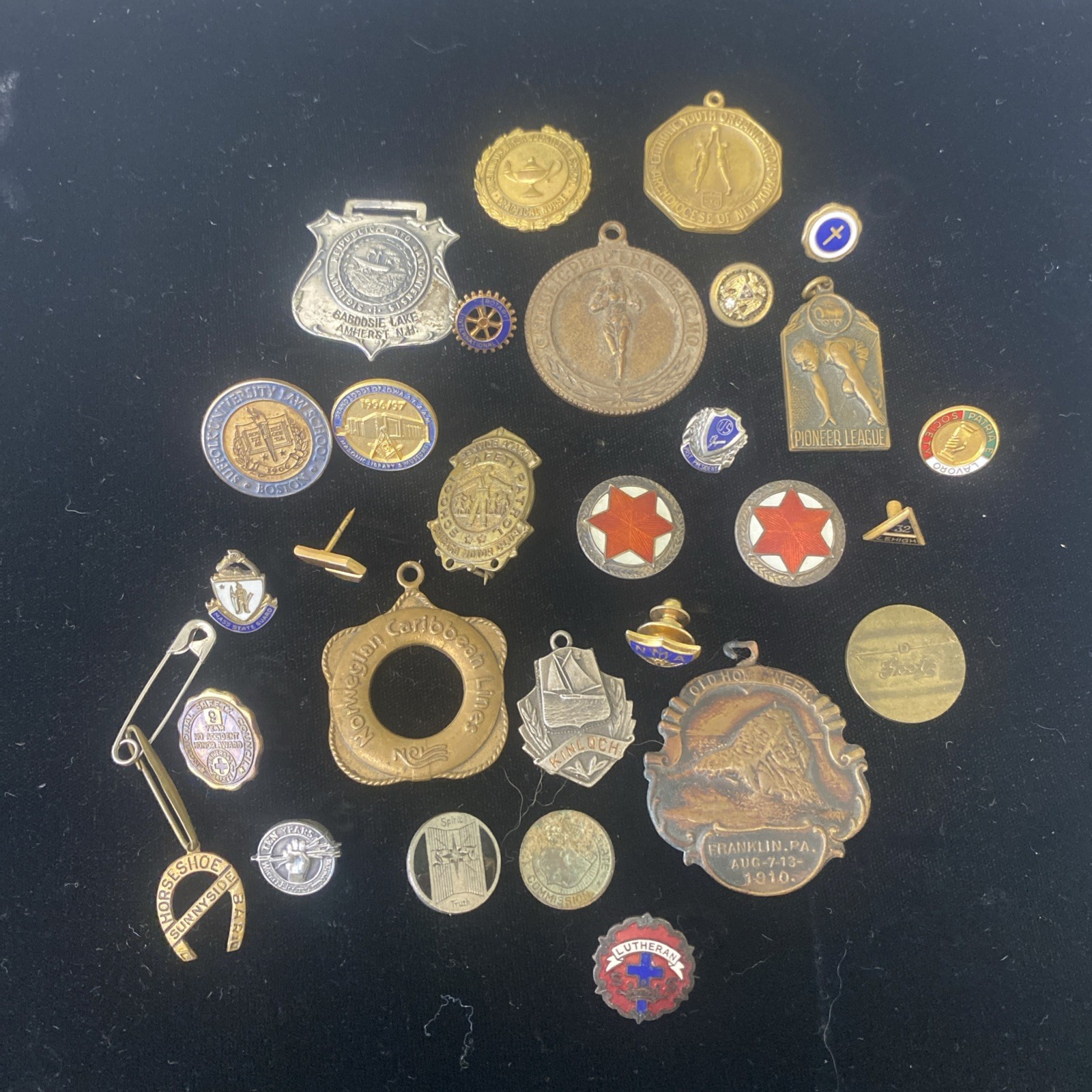 Random Medallion Lot Multiple Pieces