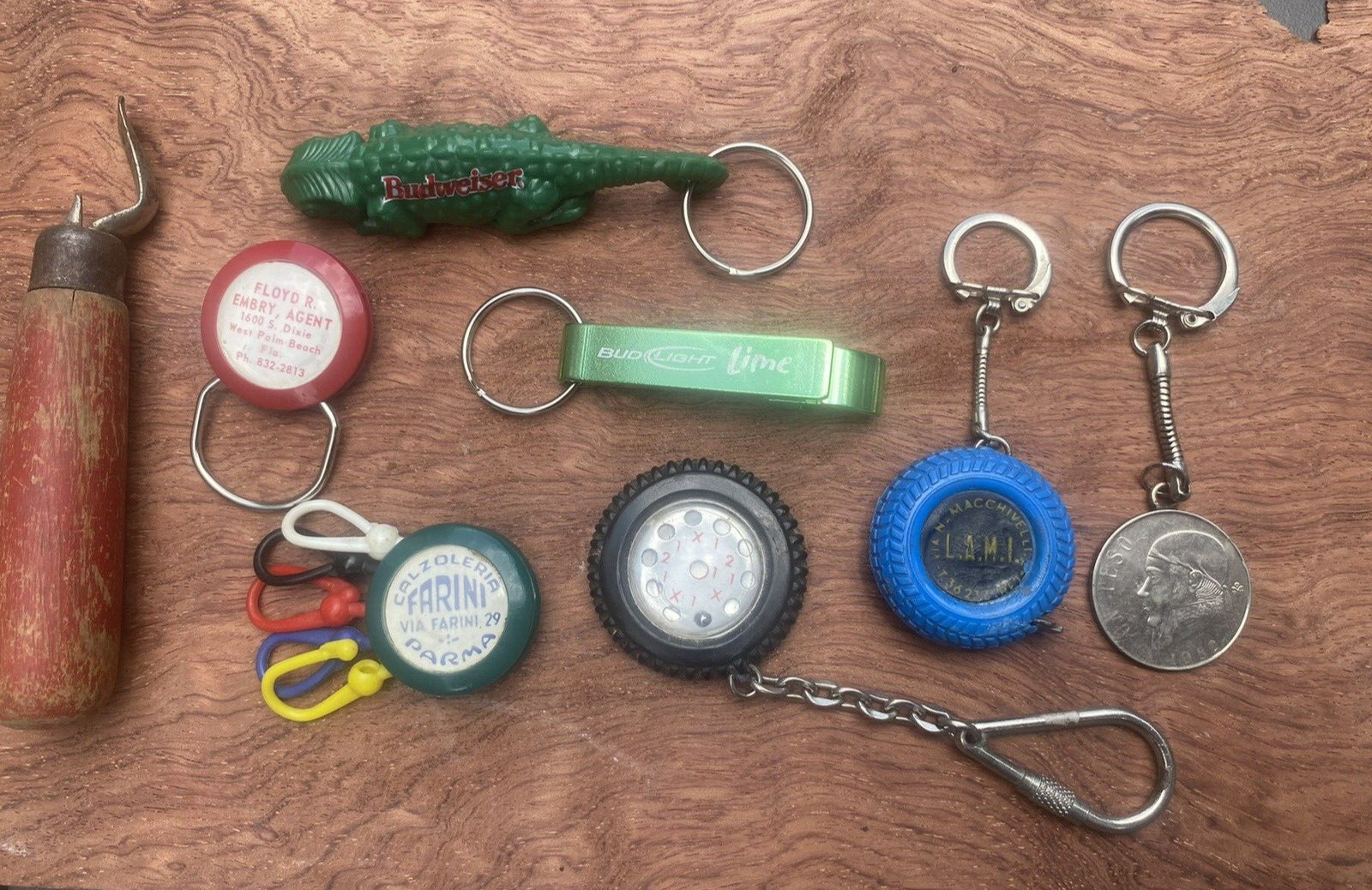 Lot Junk Drawer Lot Of Bottle Opener and Keychain Vintage Stuff # lot A7