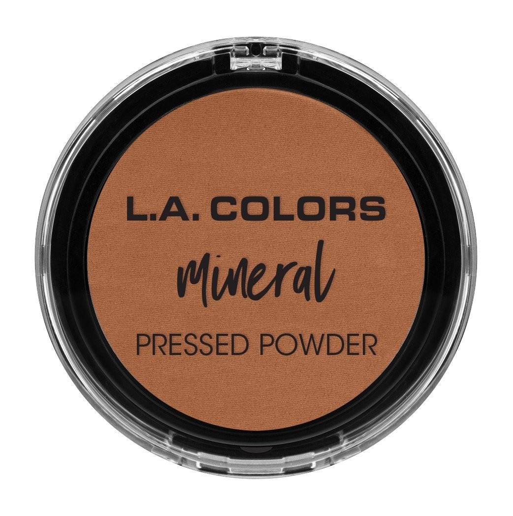 L.A. COLORS Mineral Pressed Powder Toasted Almond CMP380 L COLORS Mixed Everyday