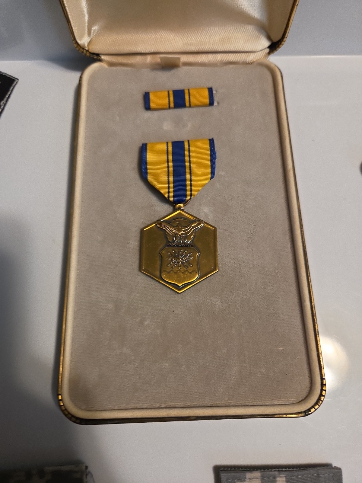 Junk Drawer With Silver And War Medals