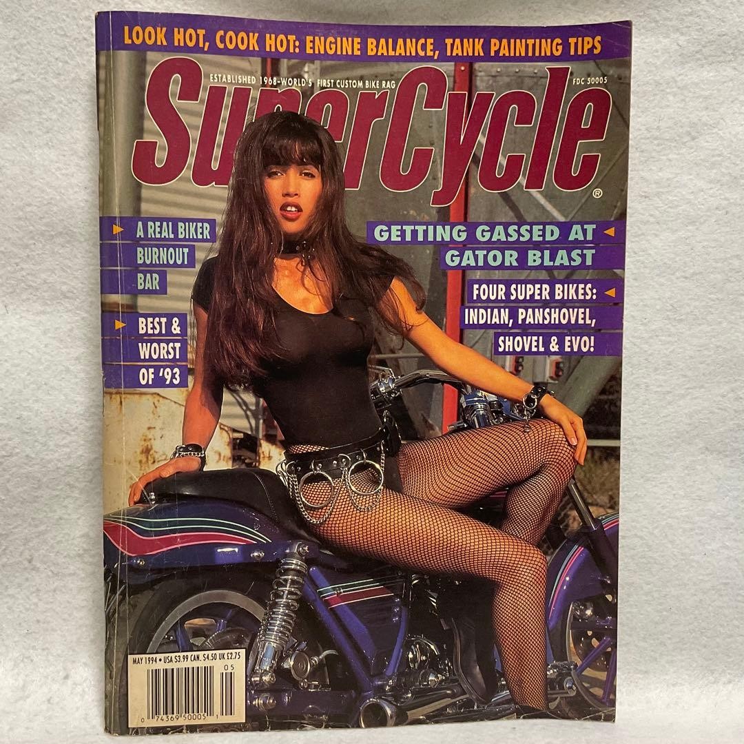 [Rare] SuperCycle May 1994 issue Vintage motorcycle magazine Harley