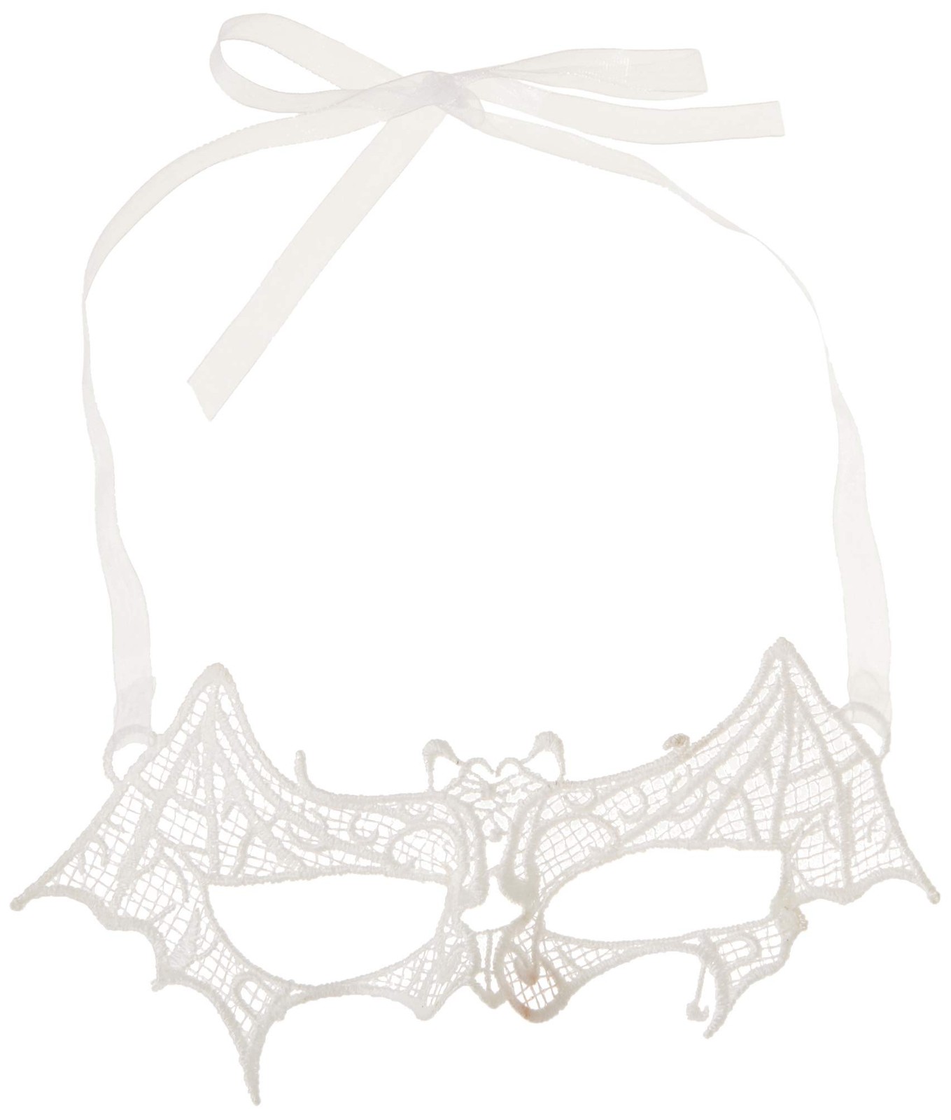 Loftus Star Power Venetian Lace Eye Mask, White, One Size