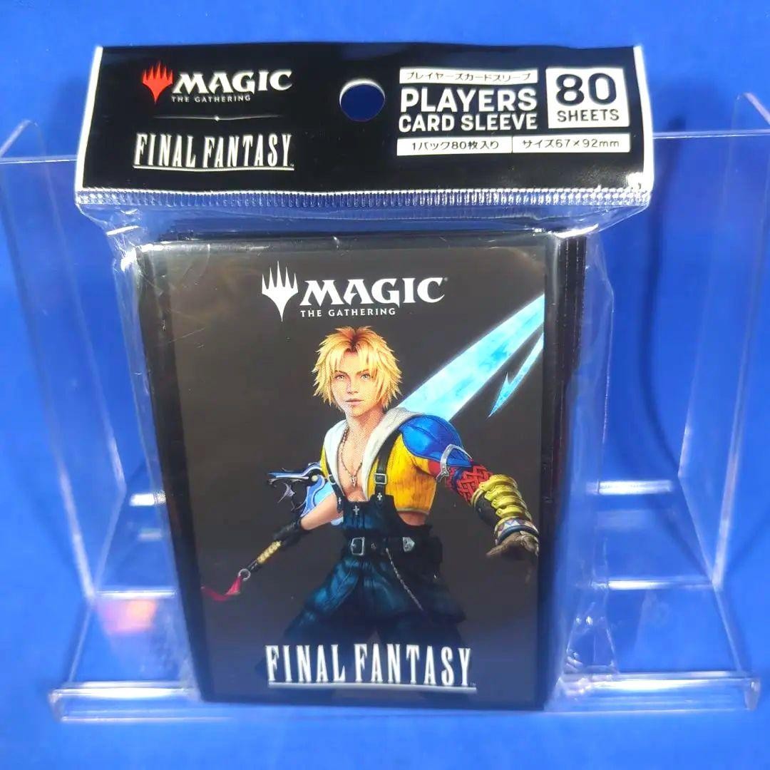 Explosive Popularity Tidus FFX MTG Official Sleeve New, Unopened
