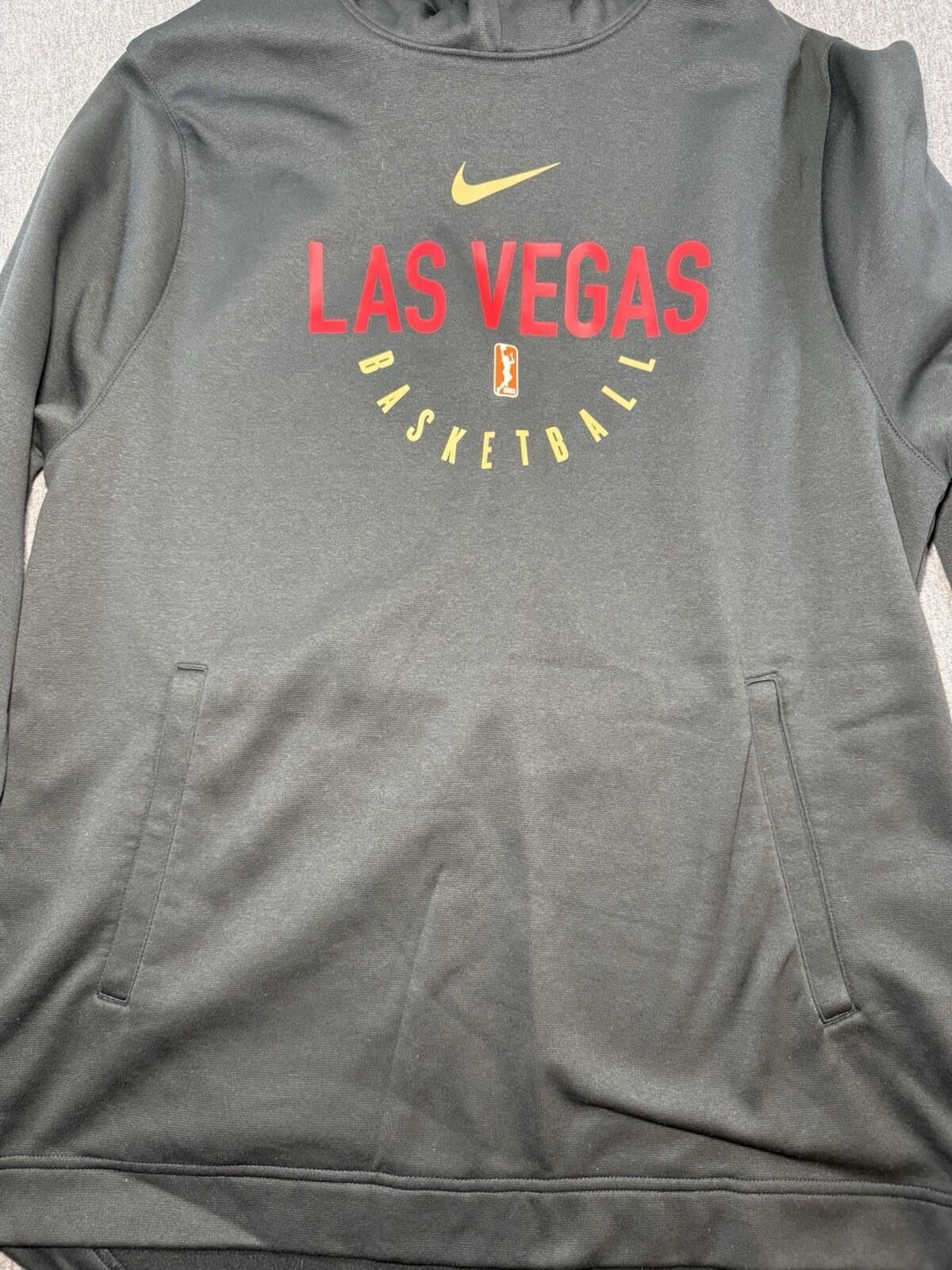 Nike Las Vegas Basketball WNBA Men’s Hoodie Sweatshirt-Dri-Fit/Medium/Black