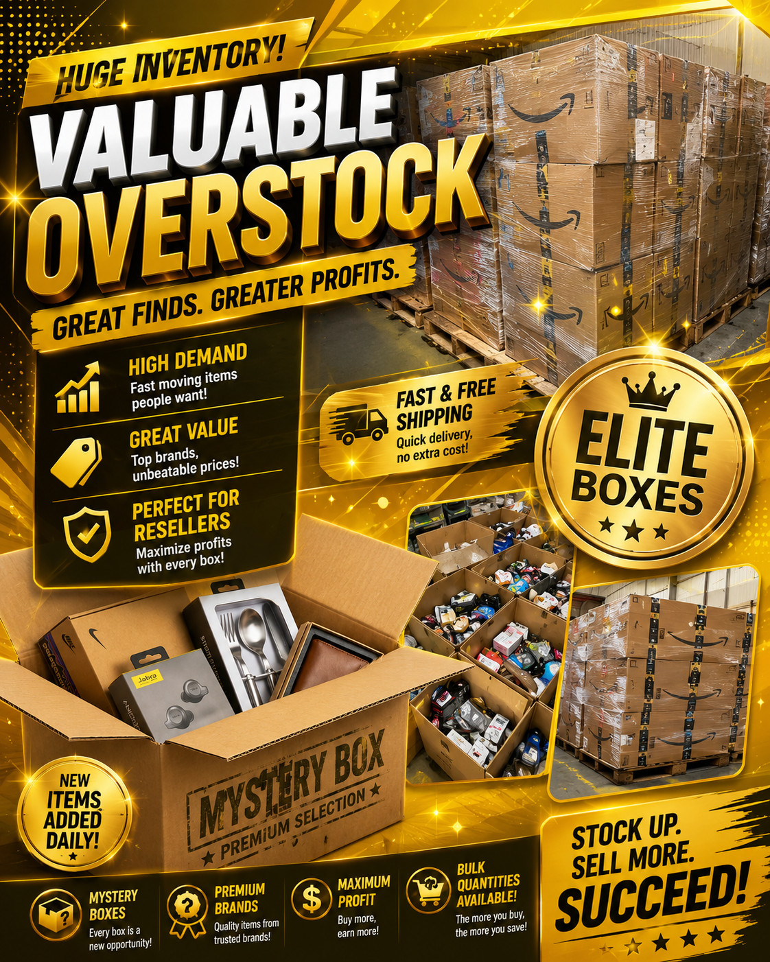 Walmart Retail Treasure Reserve – Overstock Surprise Bundle
