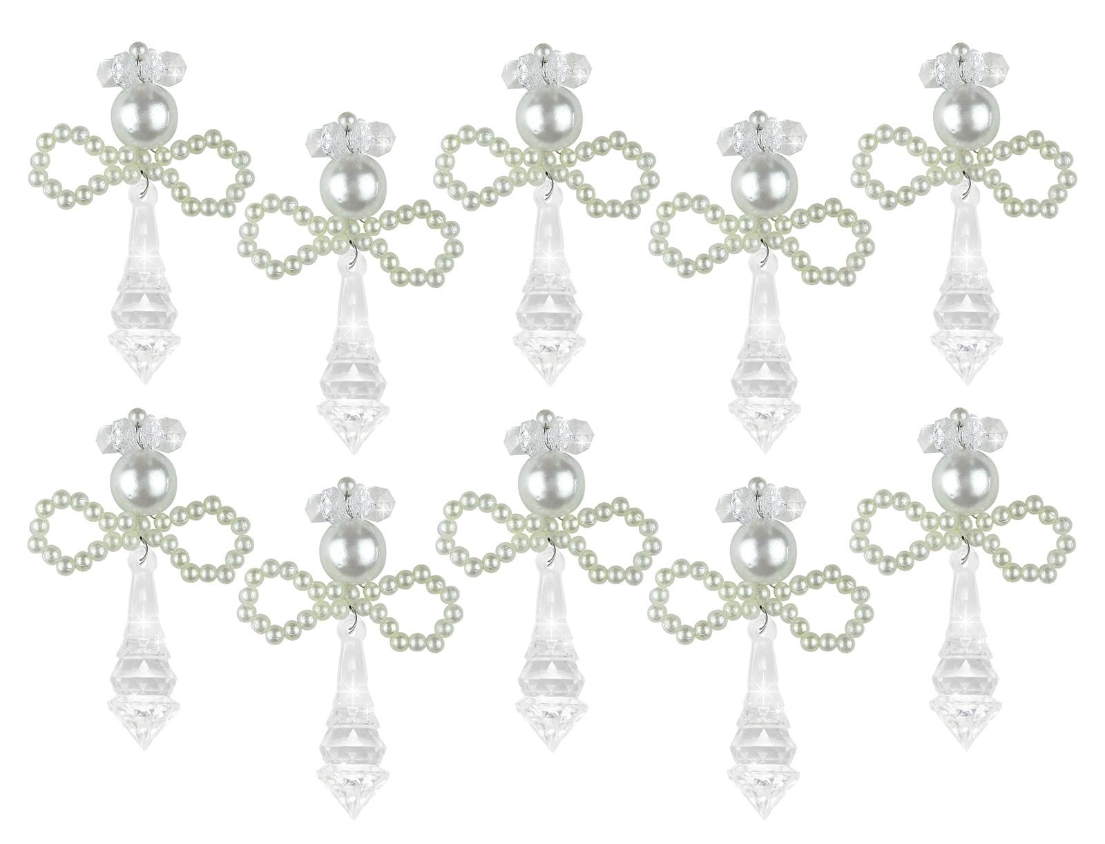 Design Works Crafts Beaded Ornaments Kit, Crystal Angels