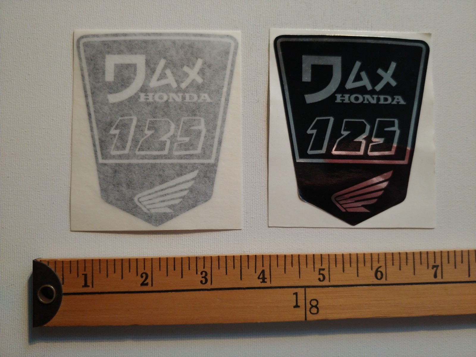 HONDA JAPAN MOTORCYCLE MC 125 TRAIL STICKER DECAL AUTO COLLANT