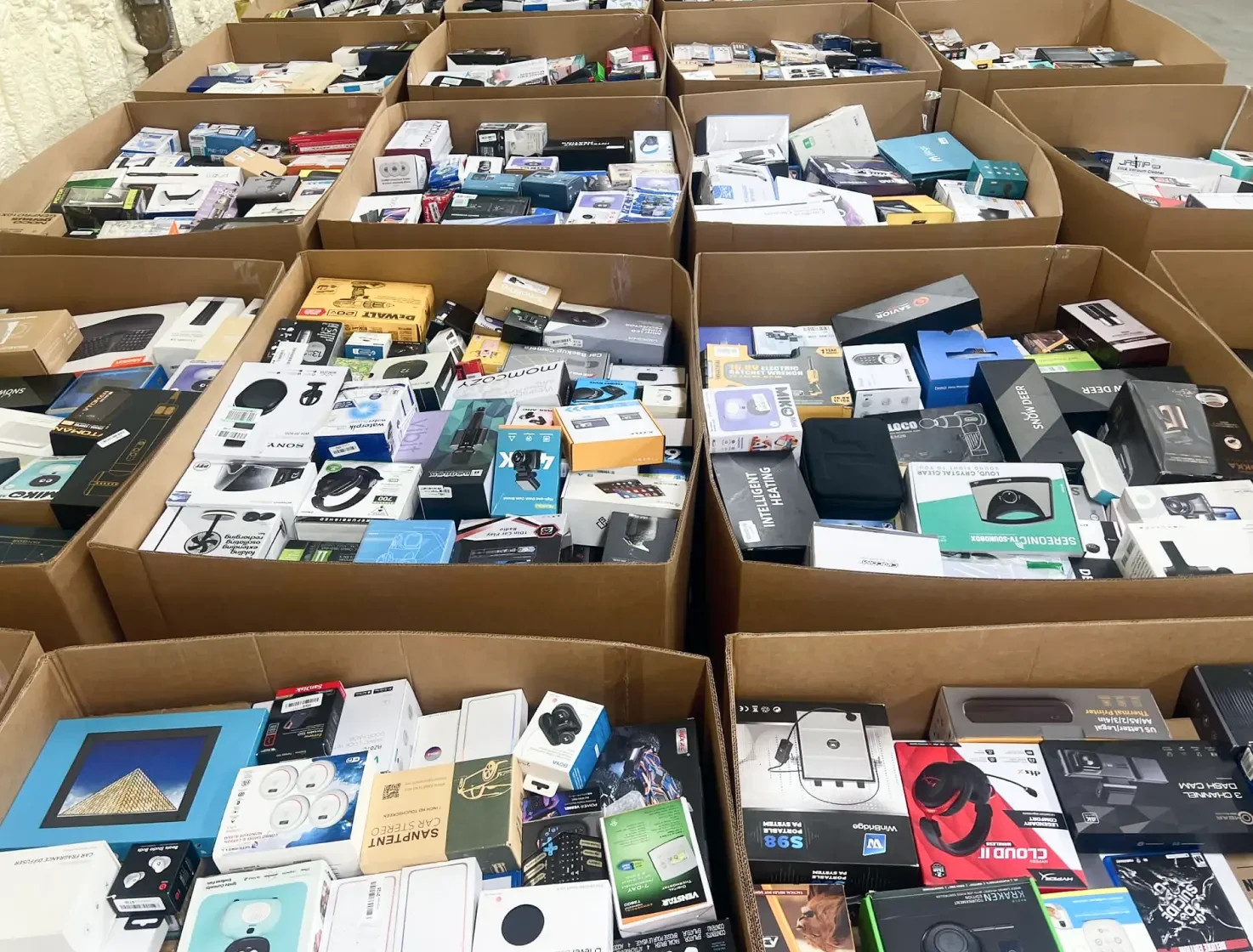 Amazon Target Best Buy Liquidation Box Wholesale Lot New Home Decor Electronics