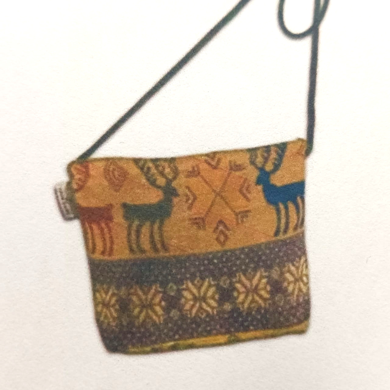 Sarawak Sling Bag Cross Body Bag Sulam Tribal Beach Casual Man Women Summer