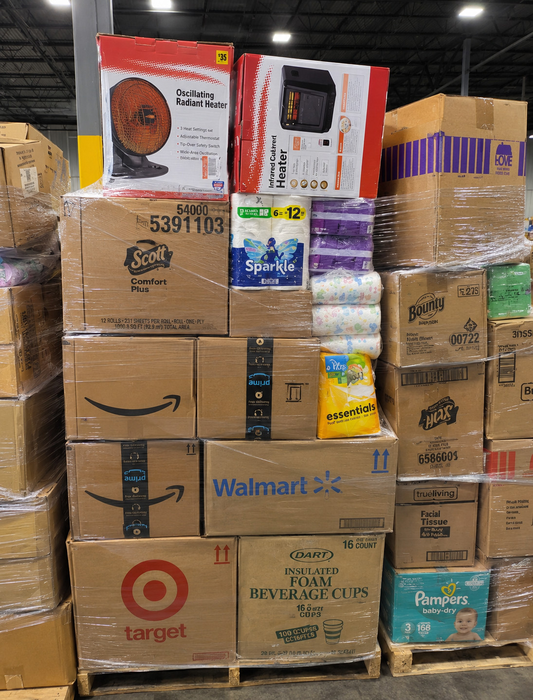 Amazon Liquidation Overstock Consumer Goods Ready for Resale