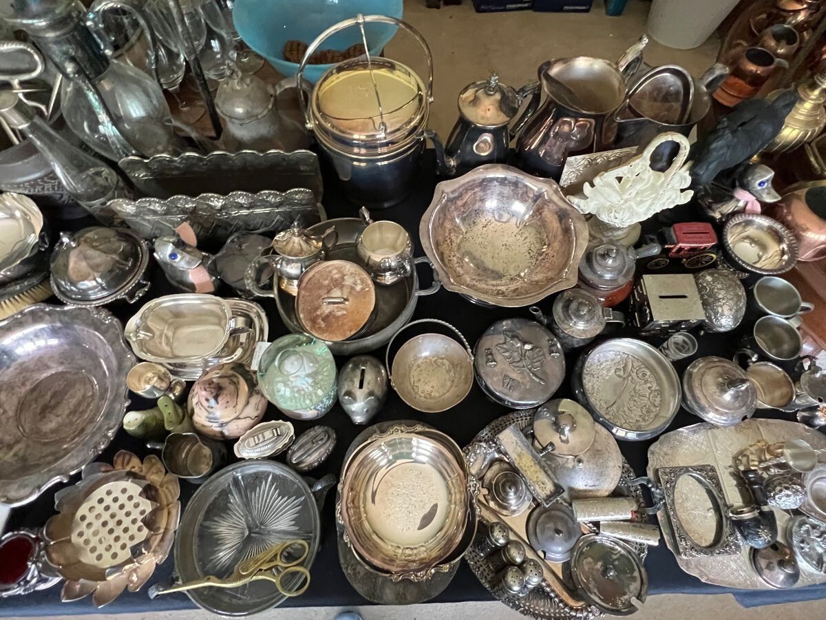 Liquidation Box: 15 pounds-old & new varied items, private estate finds NY-#FR6