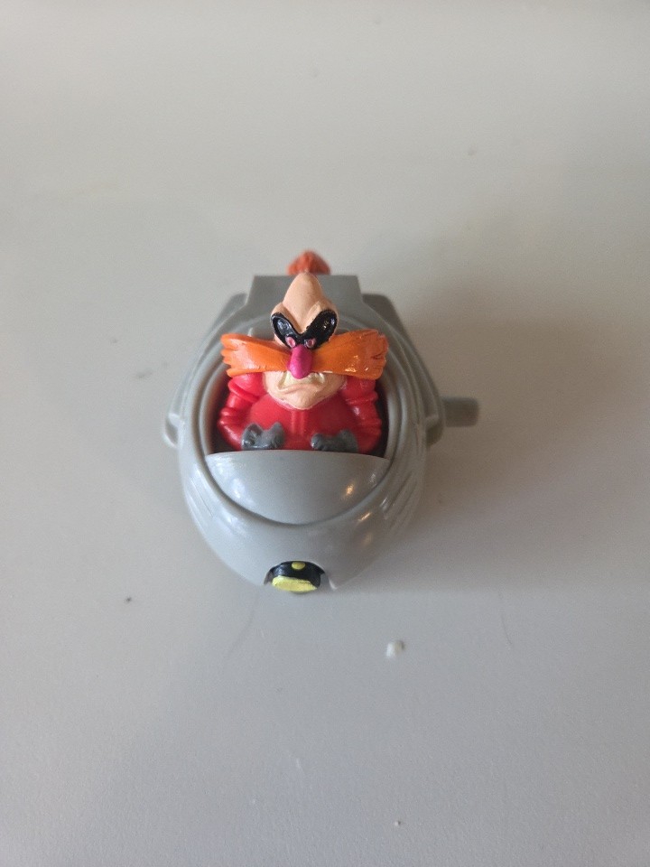 Vintage 1993 Sonic the Hedgehog Happy Meal Toy Dr. Robotnik