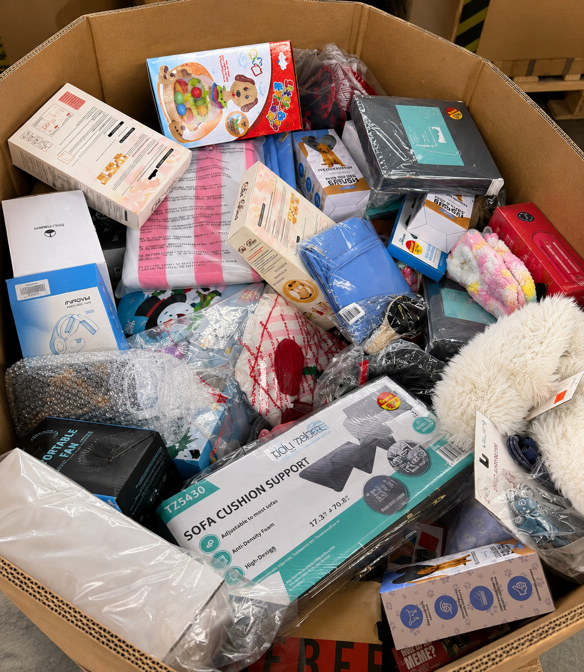 Amazon Returns and Overstock Products Ready for New Owners
