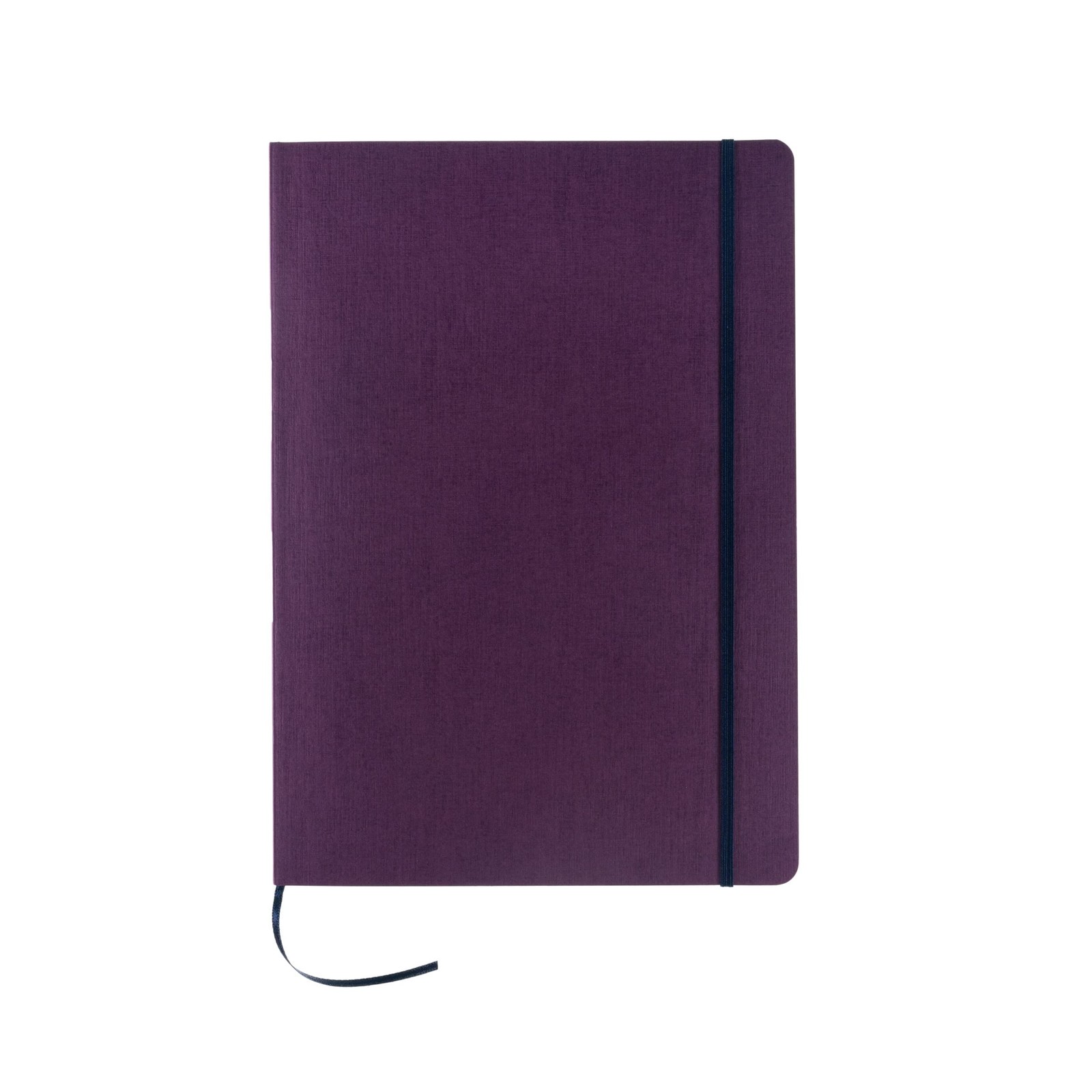 Fabriano Ecoqua Plus Stitch-Bound Notebook, 8.3″ x 11.7″, A4, Graph, Wine