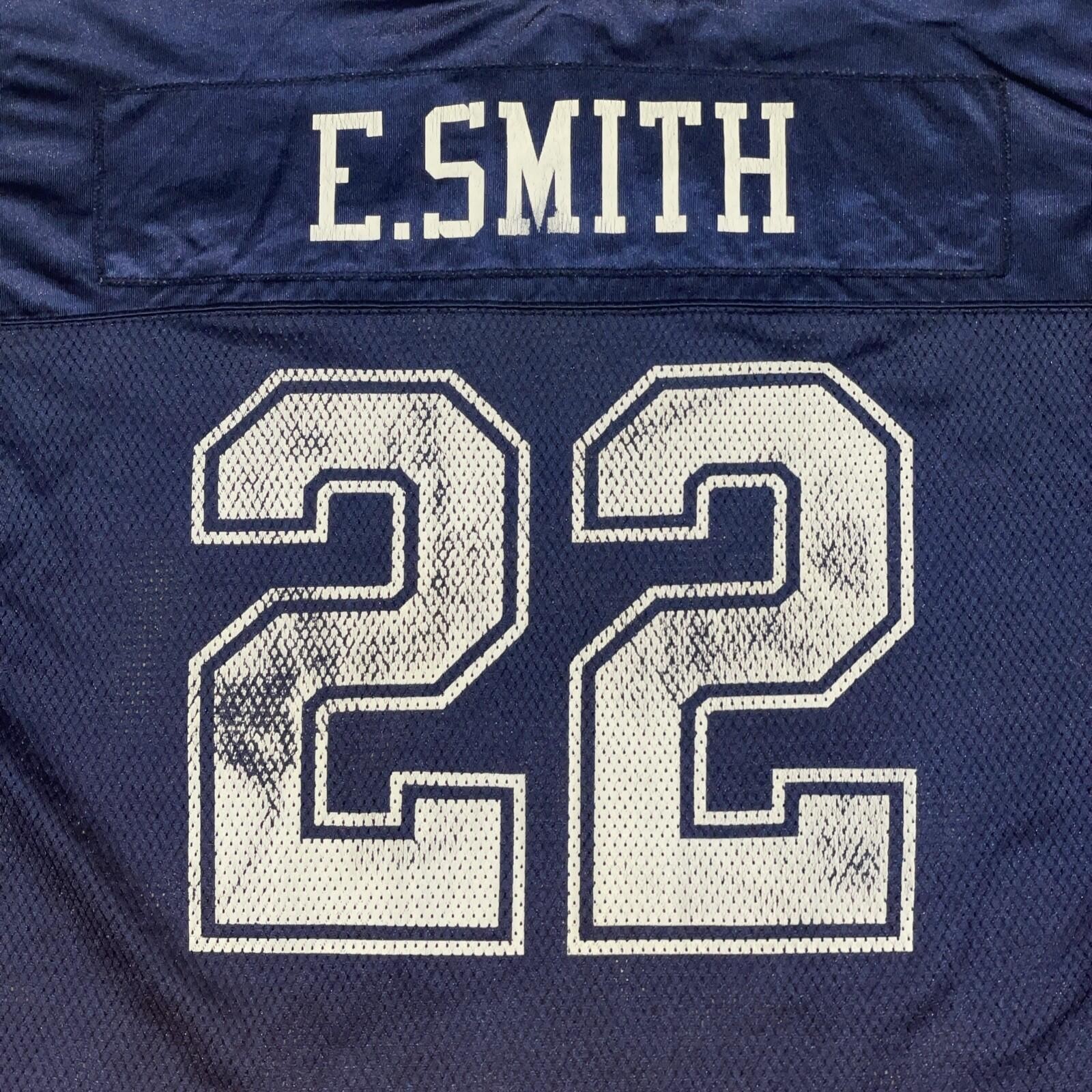 Reebok Dallas Cowboys Emmitt Smith On Field Equipment Jersey Men’s Size XL *Flaw