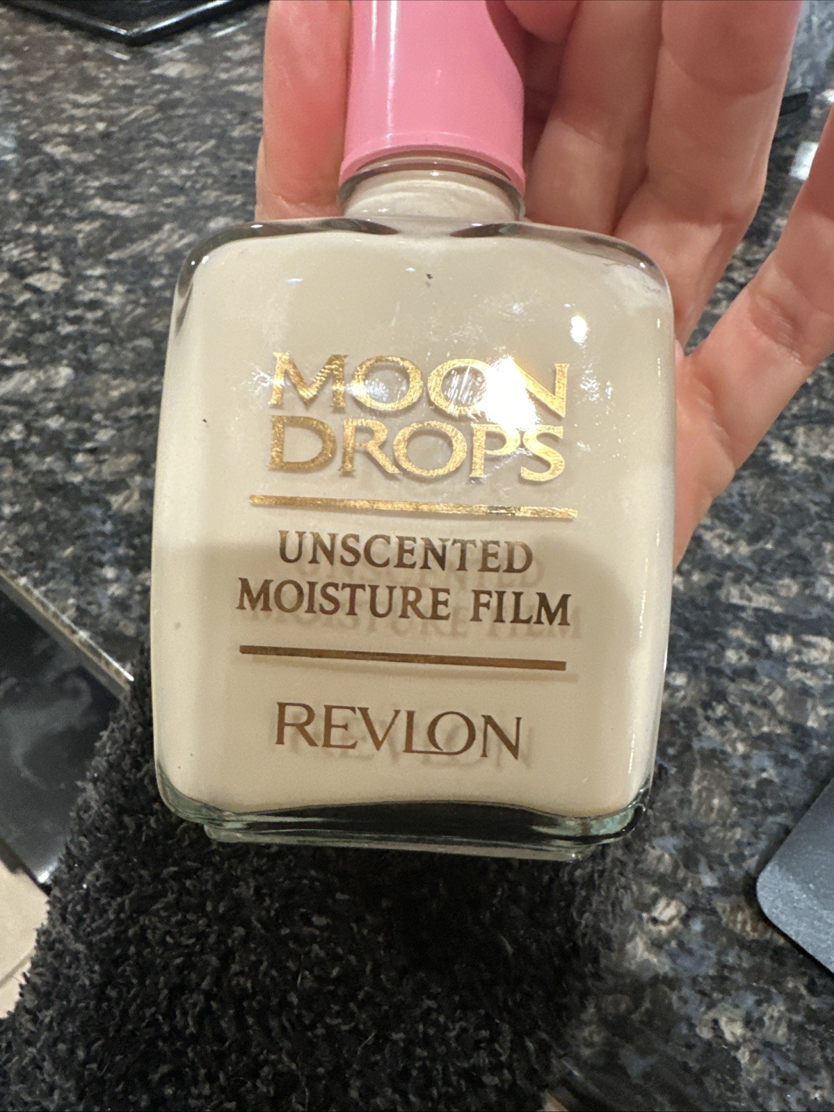 Vintage Revlon Moon Drops unscented moisture film 5 fl oz HTF Discontinued