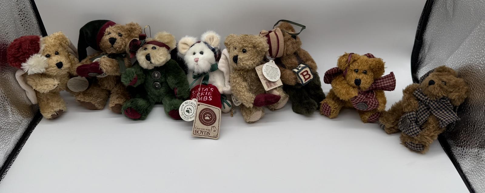 Huge Boyds Bears Collection! Stockings, Tags, Rare! 🎁