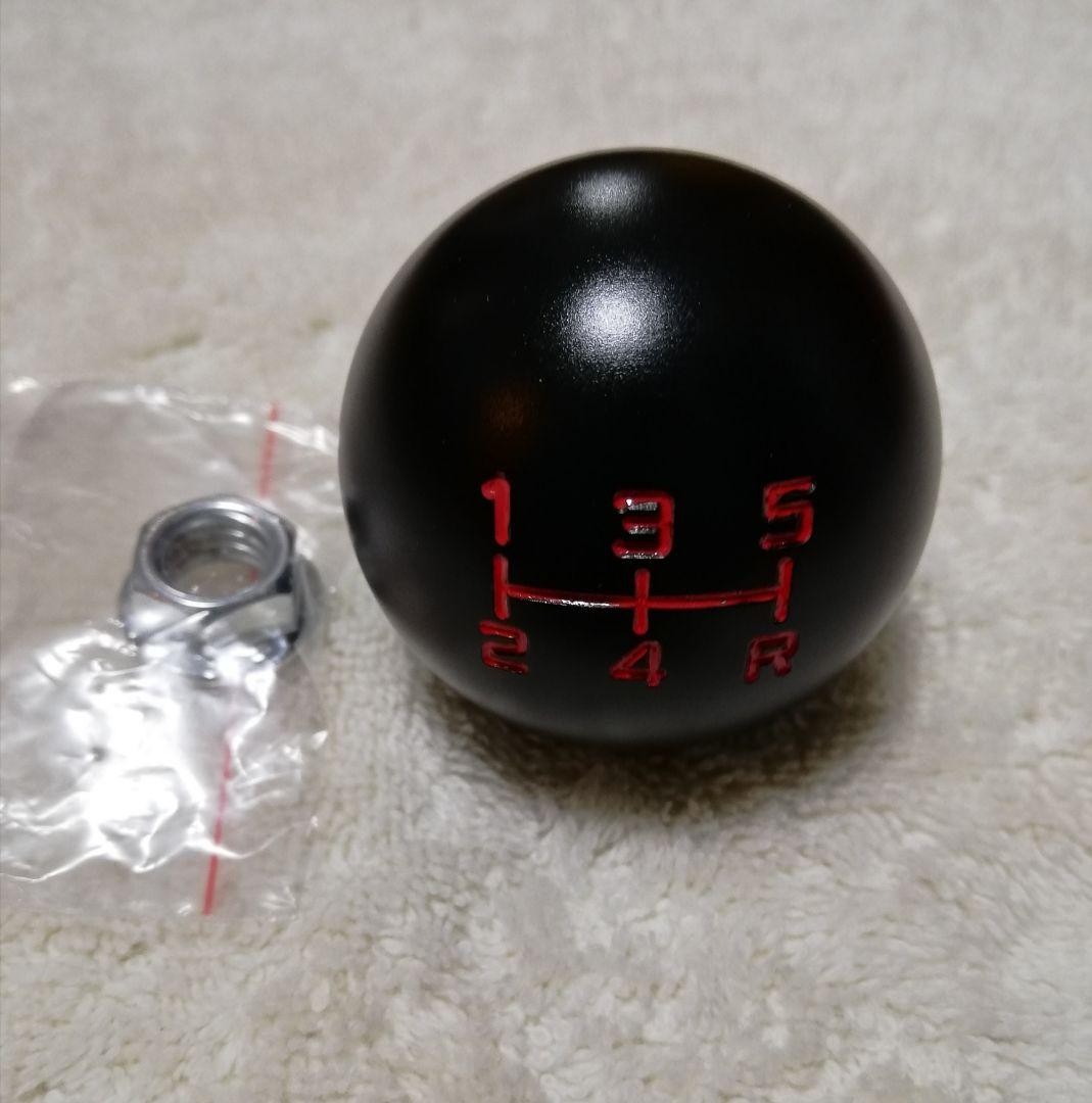 Black Aluminum 5 Speed ​​Shift Knob EK4 EG6 CL1 DC1 DC2 Mugen from Japan