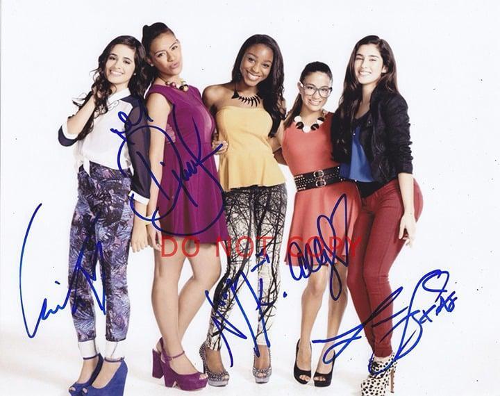 Fifth Harmony band SIGNED reprint 8×10 Photo Autographed RP #1