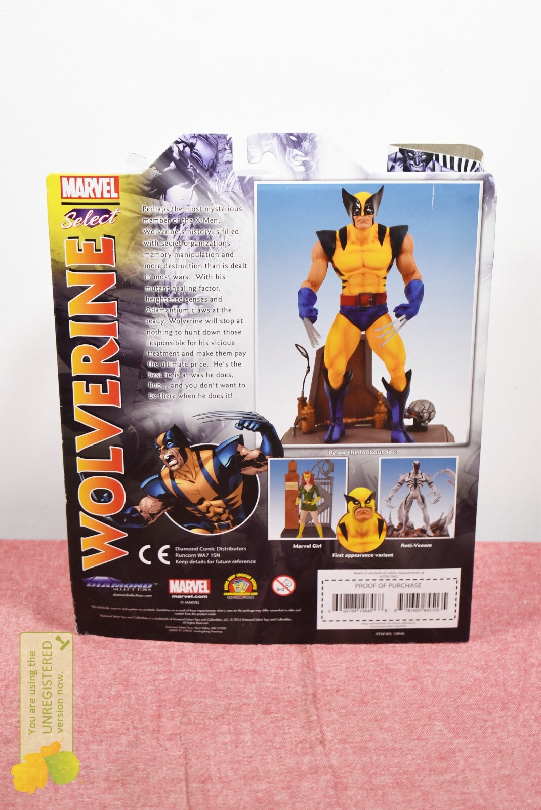 Diamond Select Marvel Select Wolverine X-Men Special Collector Edition Figure