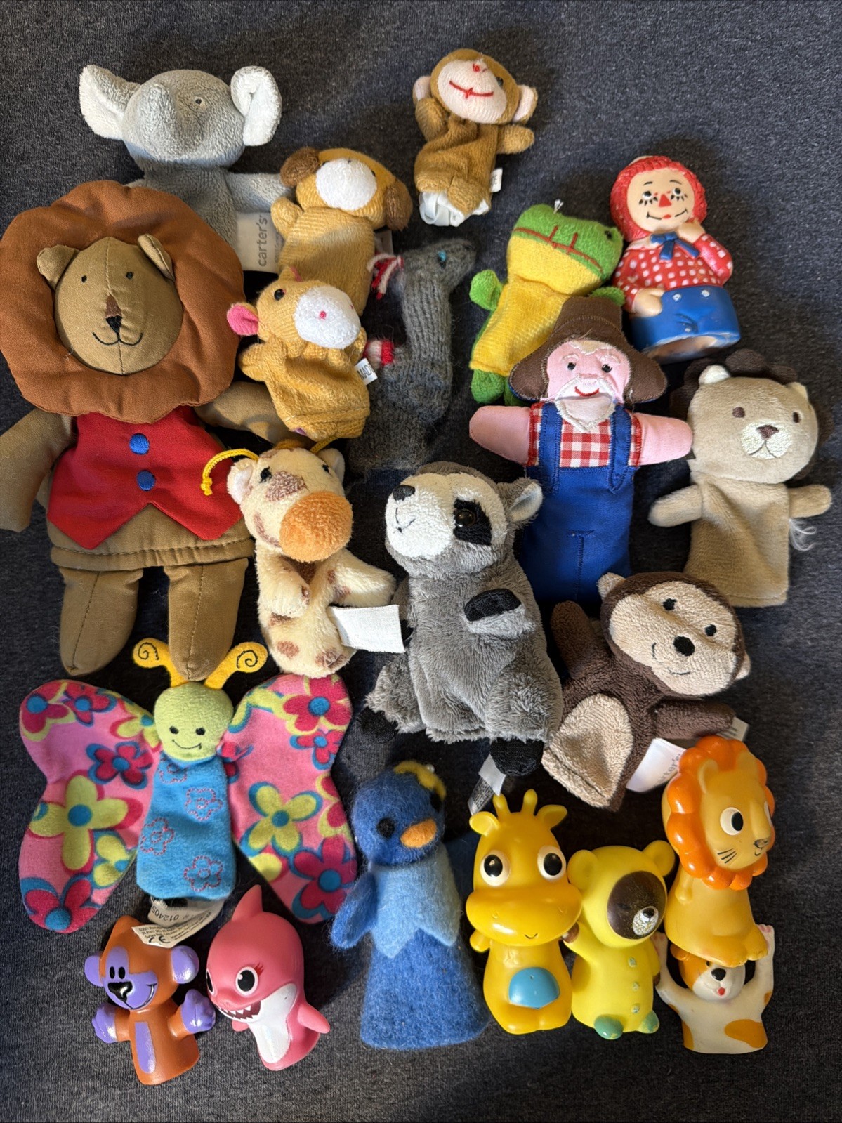 Junk Drawer Finger Puppet Lot of 20