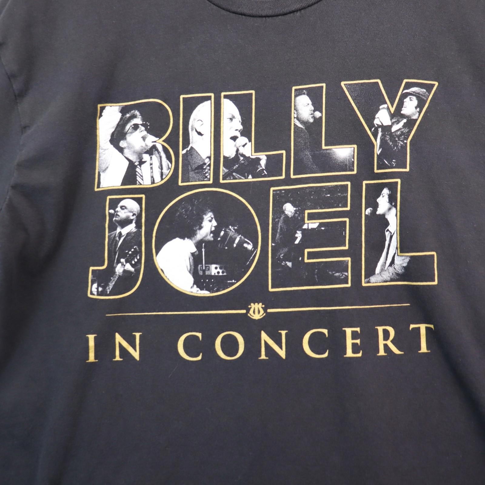 Billy Joel Concert T-Shirt Size Large Two Sided ’23 ’24