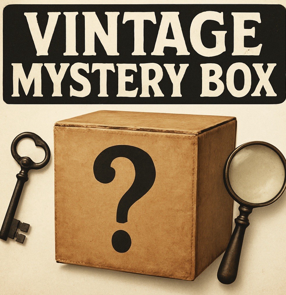 Vintage Mystery Box 1930s-2000s RARE ITEMS COOL RESELL FLIP