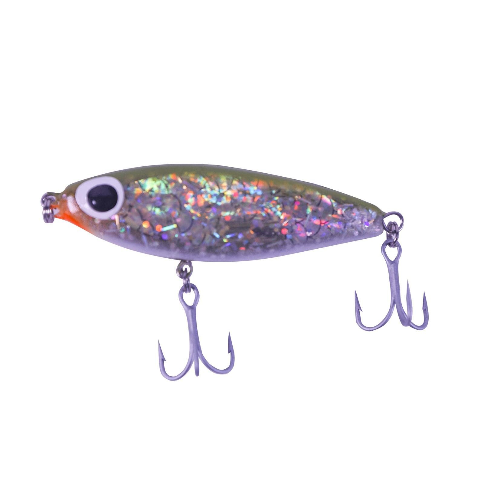 Paul Brown’s SD49 Soft-Dine 2 5/8′, 3/8 oz. Bayou Green Back/Whisker Glitter