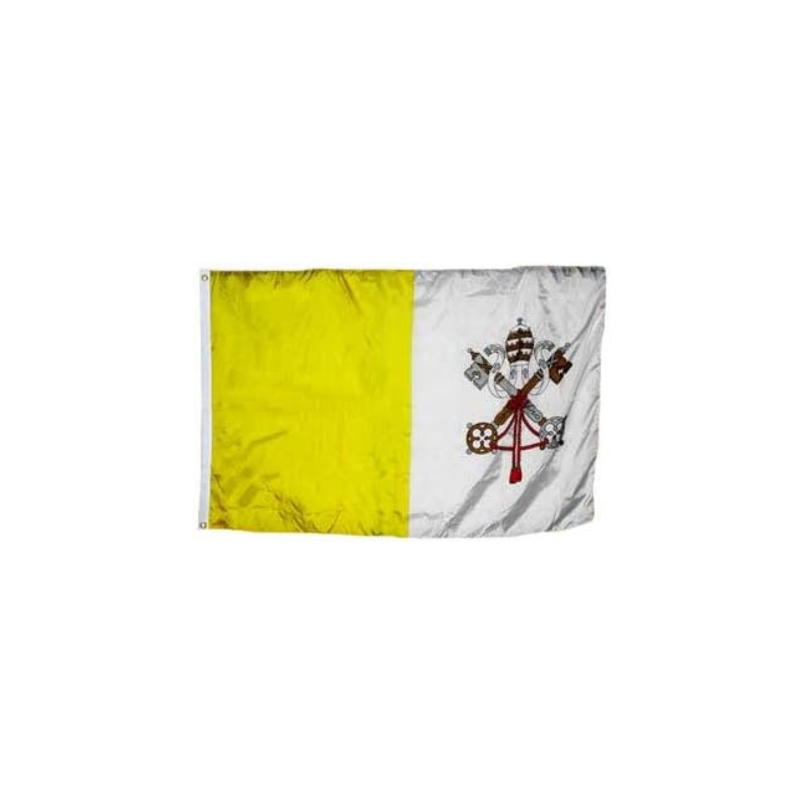 Perma-Nyl 3’x5′ Nylon Outdoor Papal/Vatican Flag
