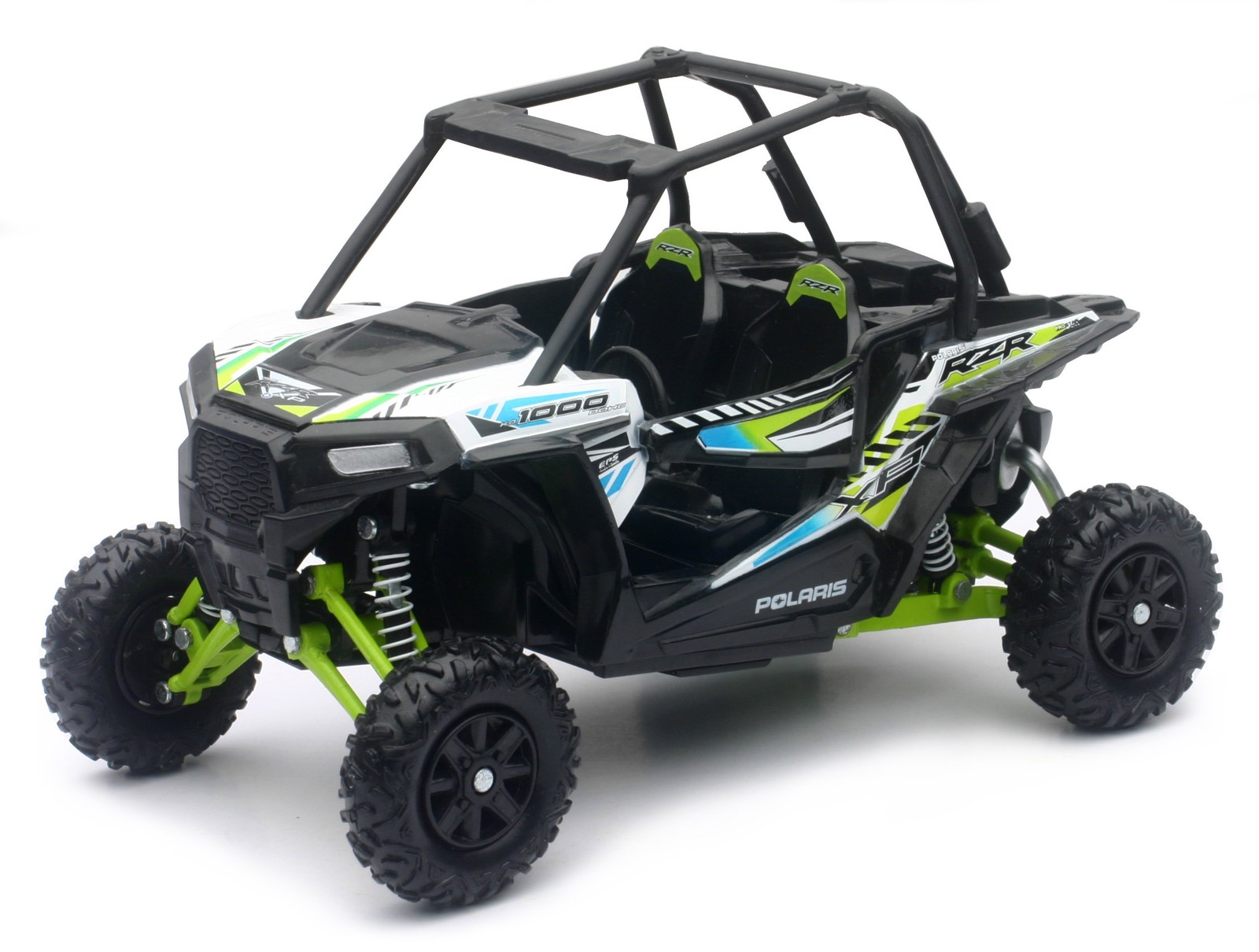 NewRay Ray 1 18 scale Polaris RZR XP 1000 White Lightning Plastic Everyday