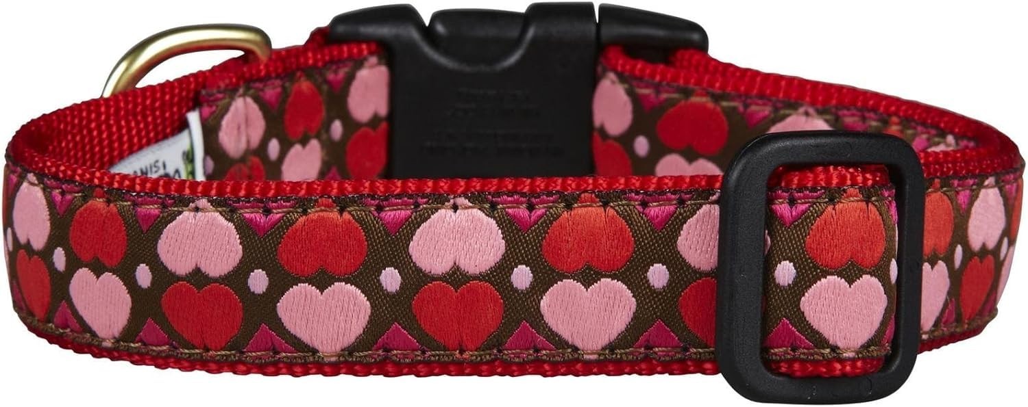 Up Country Valentine and Hearts Medium (12 to 18 Inches) 1 Inch Wide Width)