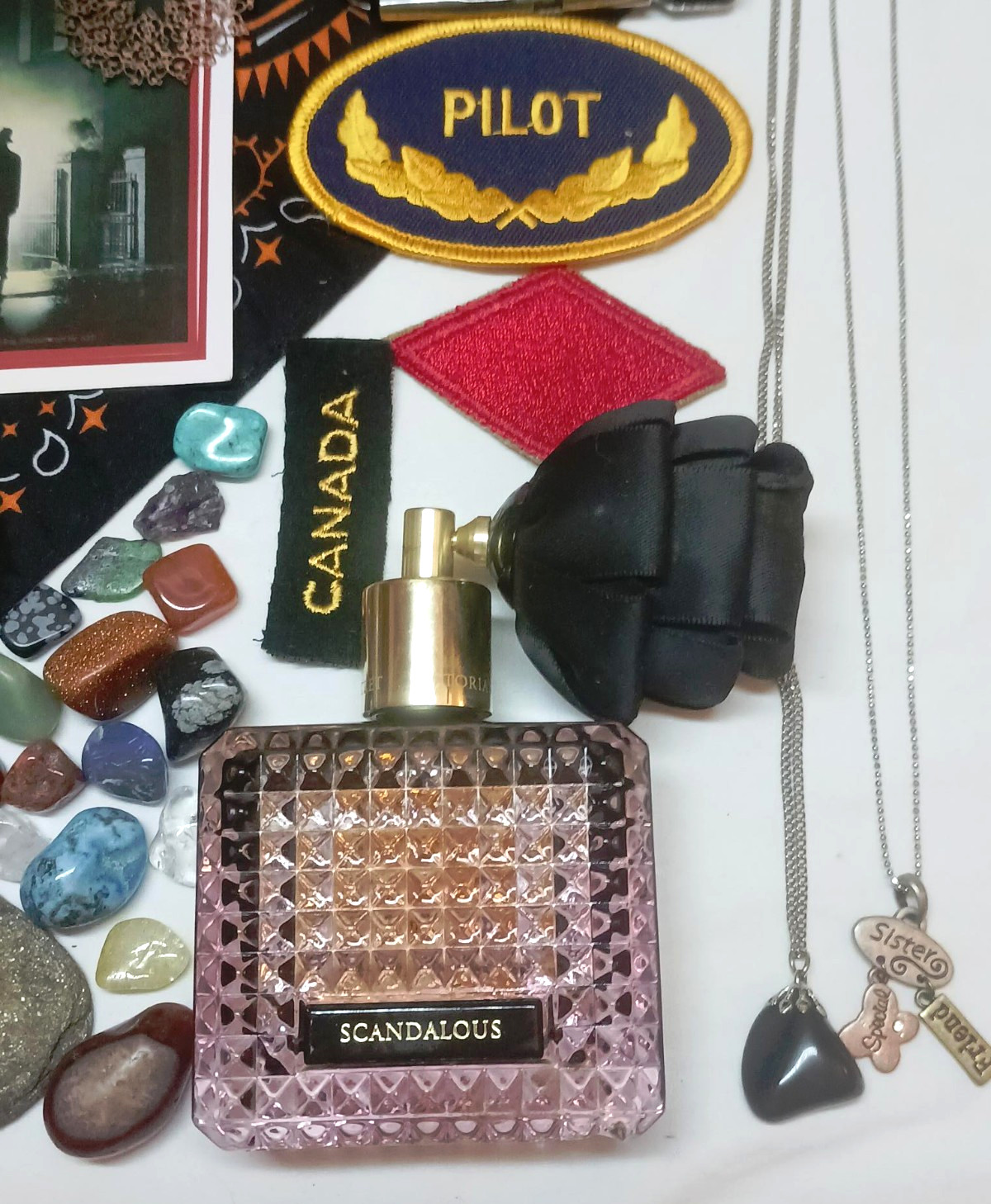 Junk Drawer – Galaxy A02s VS Scandalous Jewelry Hampden 1372805 UA Stamp Book