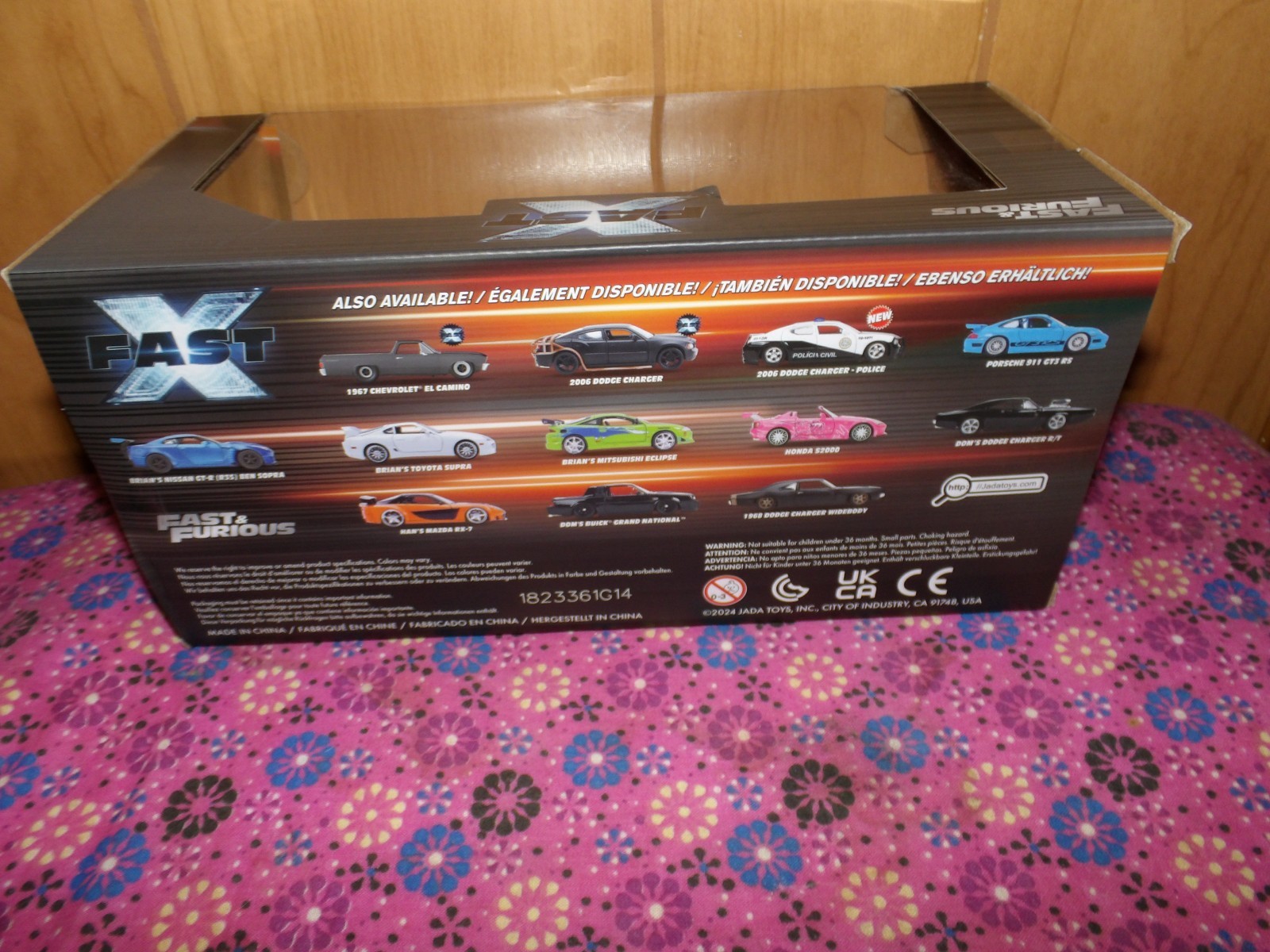 2022 Fast & Furious Dom’s Chevrolet Chevelle SS Matte Gray Diecast 1:32 Scale