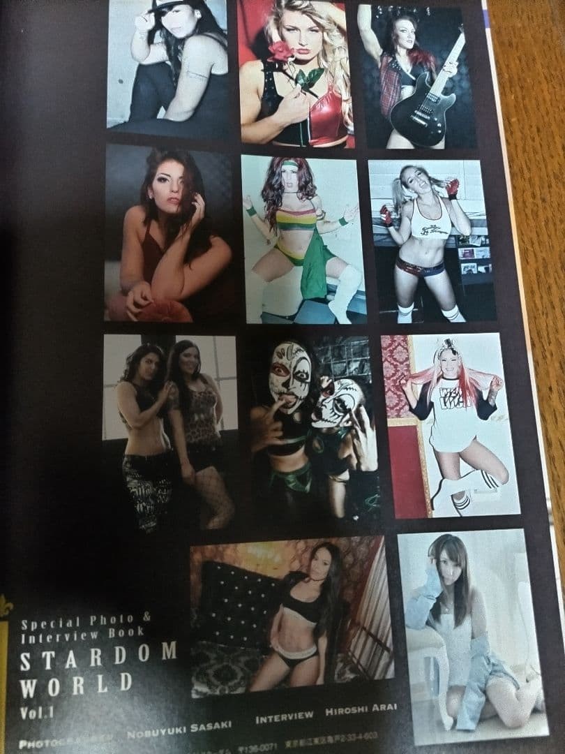Kairi Hojo Autographed Stardom World Photo Book Set Vol1-4 Io Shirai Mayu Iwata