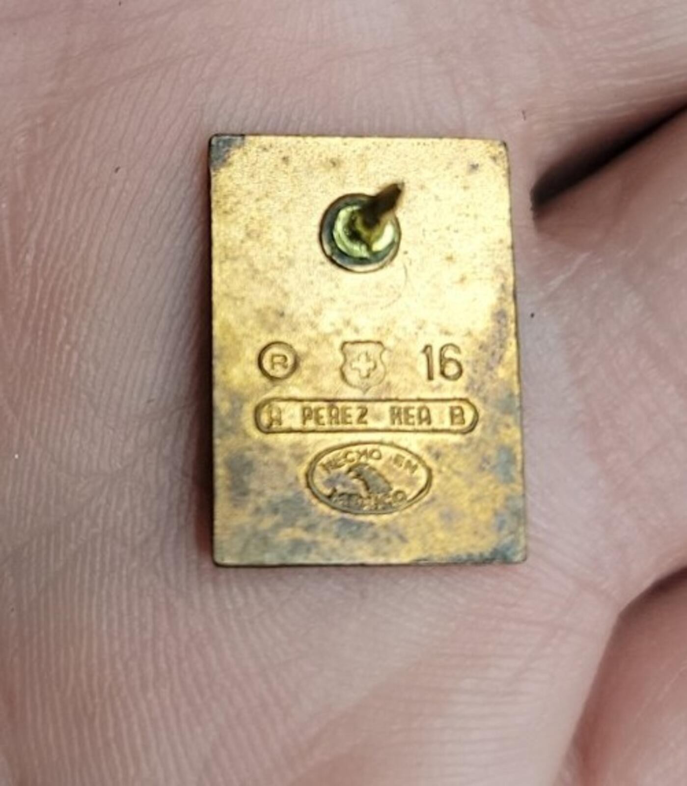 MEXICO 1970 World Cup Original PIN BADGE, Hecho en México