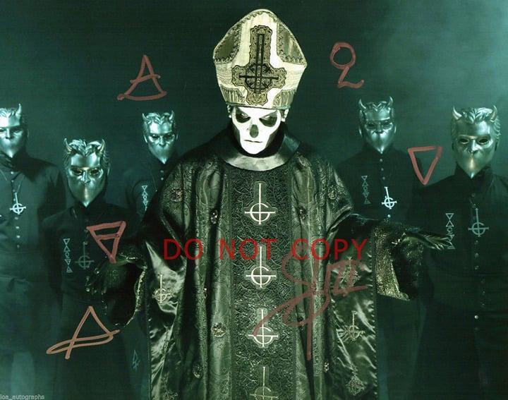 Ghost full band SIGNED reprint 11×14 Poster Autographed RP #2