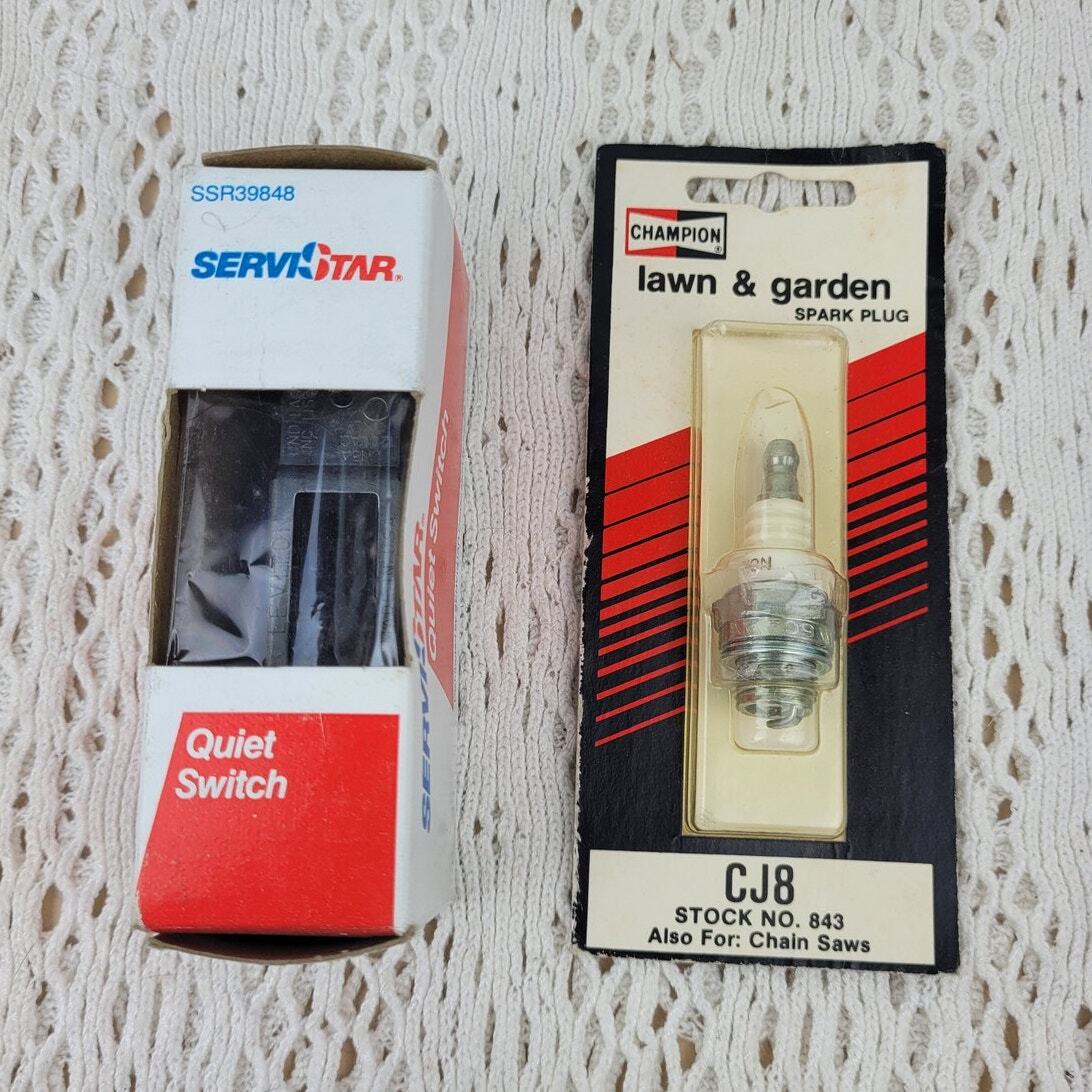 Vintage Handyman NOS Lot Bakelite Light Switches Scotch Tape Tacks Baker Nails