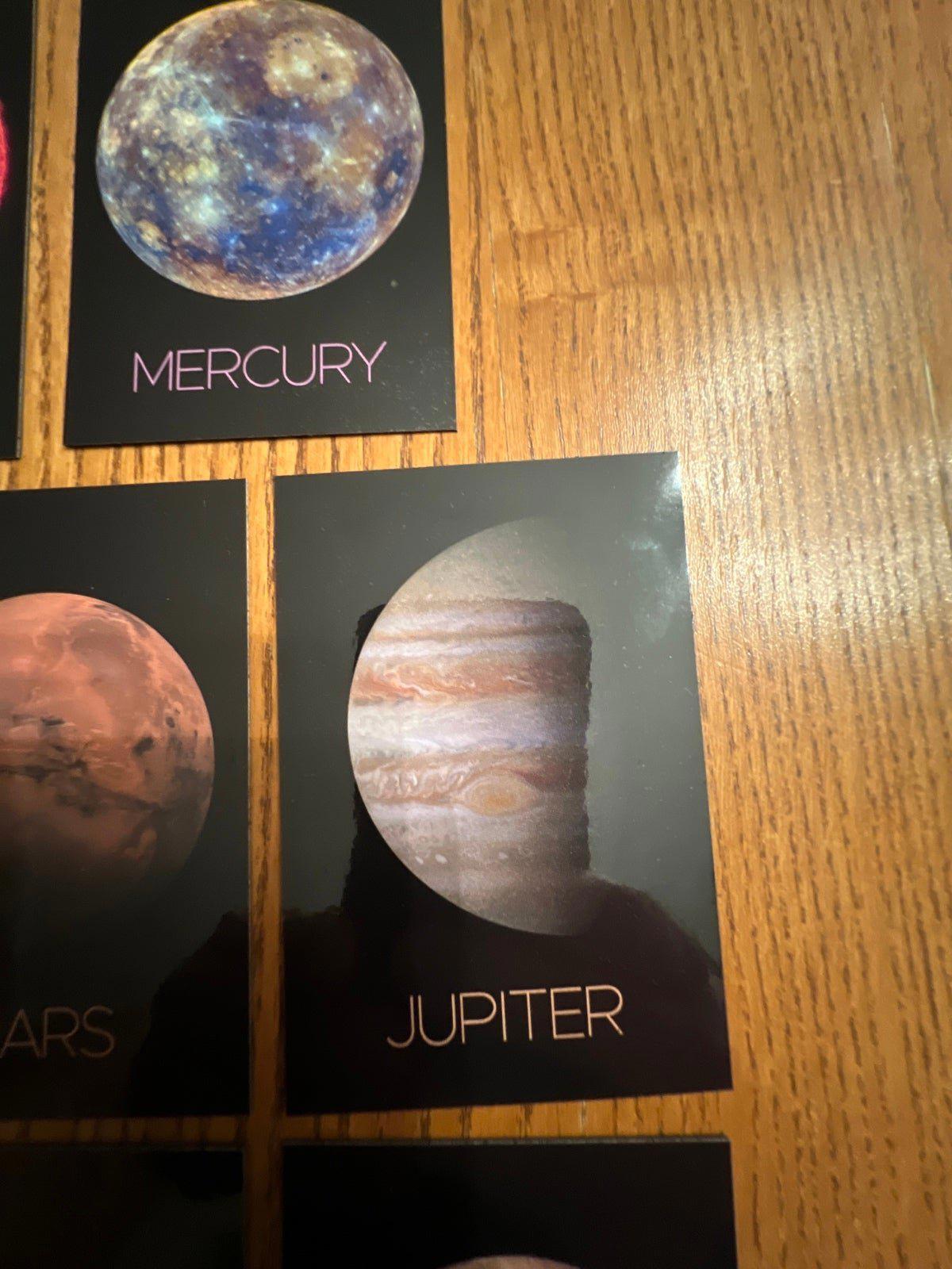 Solar System FRIDGE MAGNETS planets space educational Milky Way NASA photos