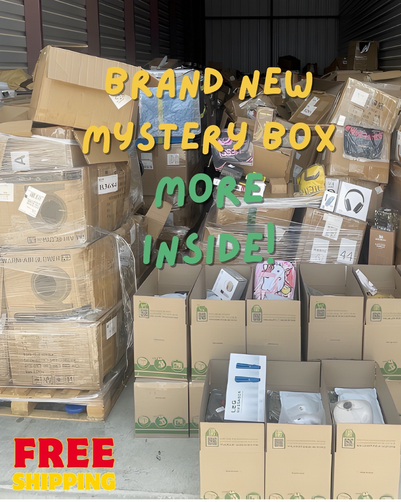 Top US Reseller Surprise Box – Mixed Merchandise Clearance Lot