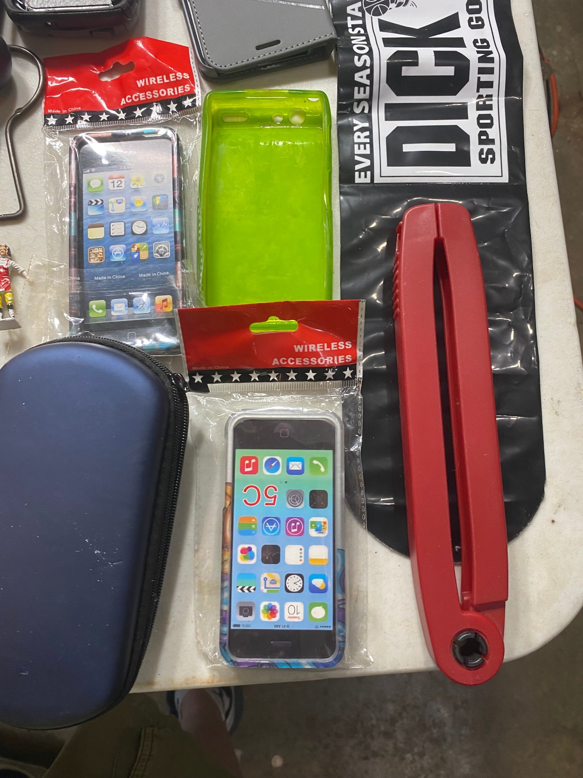 Huge Junk Drawer Lot Collection Mirrors Candle Holders Electronic Random Items