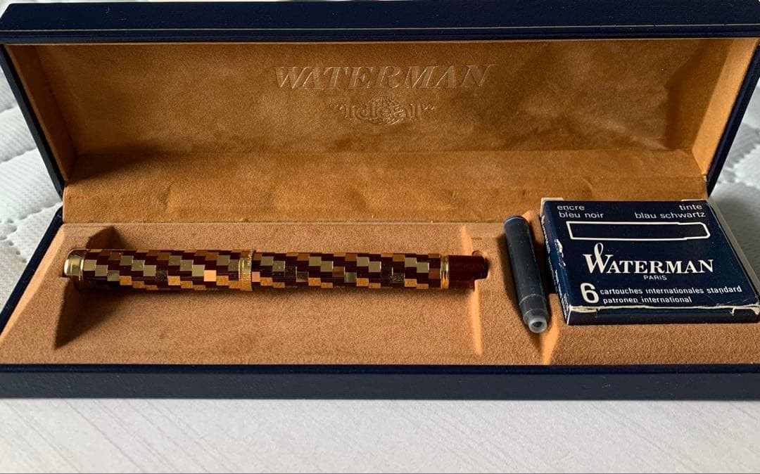 Waterman Lady Fountain Pen Mosaic Shaft 18K