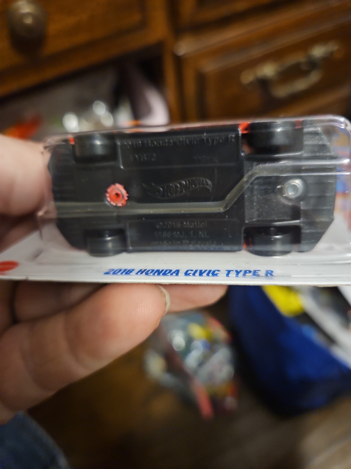 Hot Wheels 2018 Honda Civic Type R Then & Now #3/10 Red Diecast 1:64 Scale New