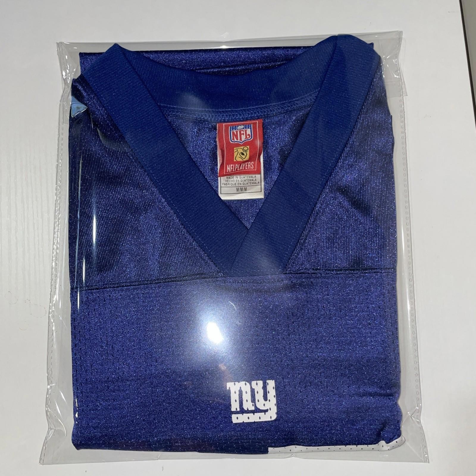Vintage Reebok NFL New York Giants Brandon Jacobs #27 Size Medium *Flaw*