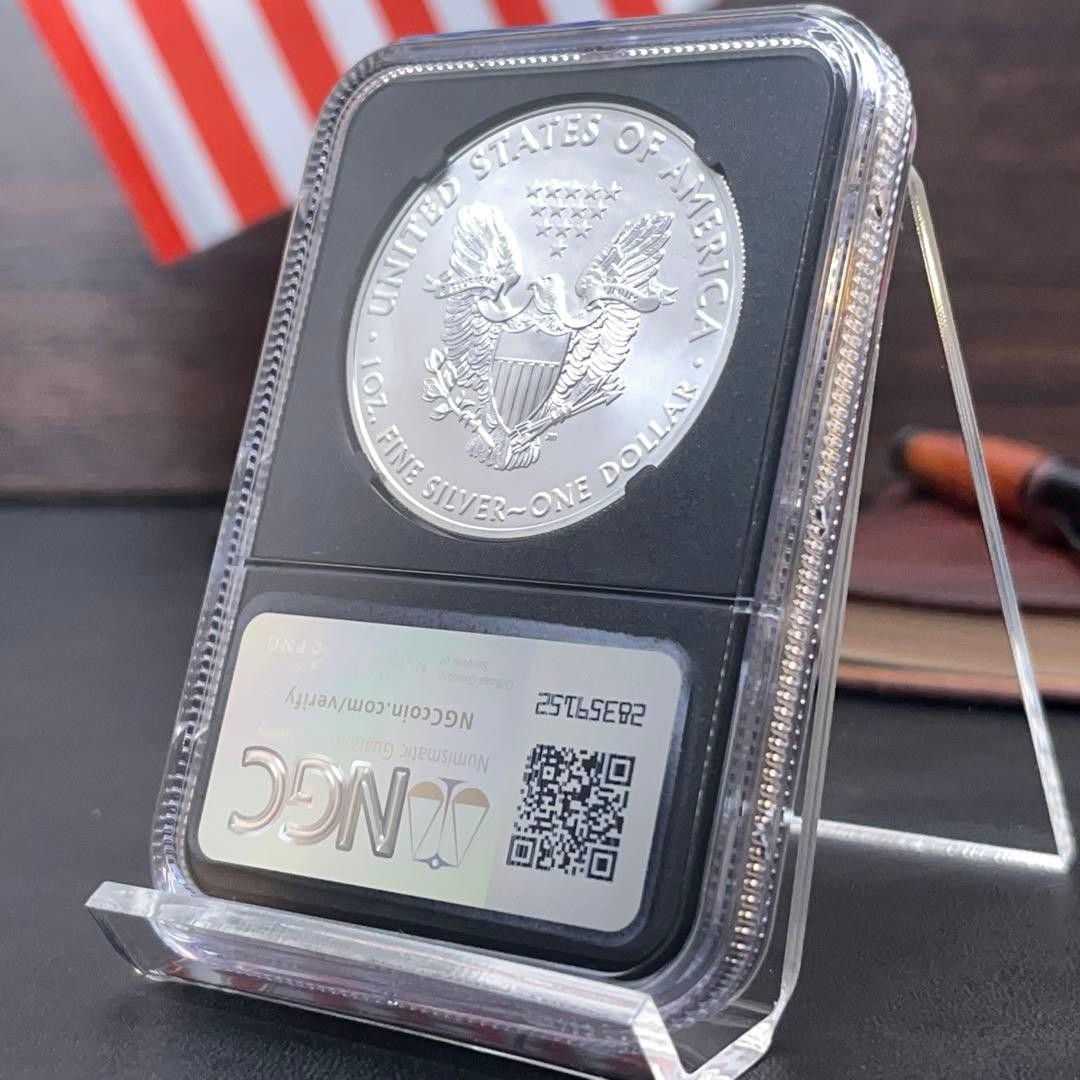 Mercanti Final Type1 2021 Silver NGC MS70 Black Core Rare Coin