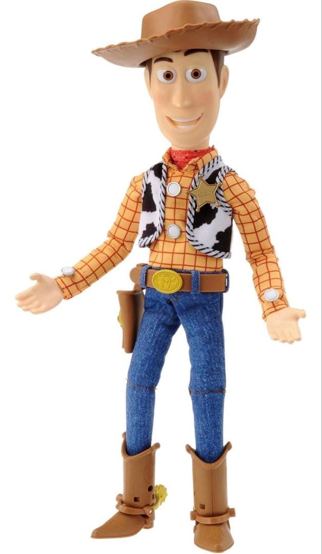 Out of print new Toy Story 4 Real Posing Figure Woody Interior