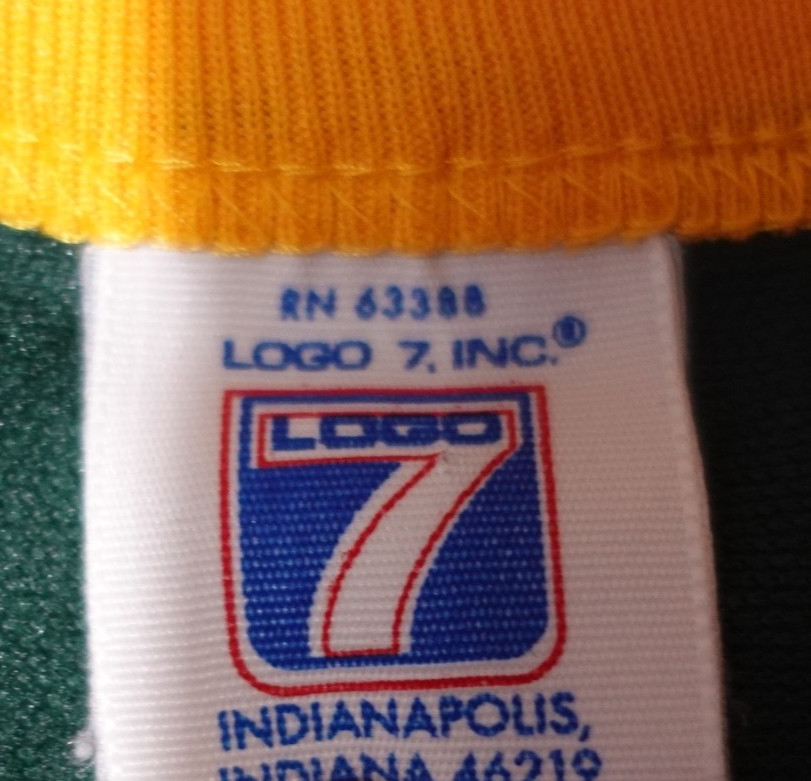 VTG 80′ 90′ Logo Athletic NFL Green Bay Packers Brett Favre #4 Jersey XL (Hole)