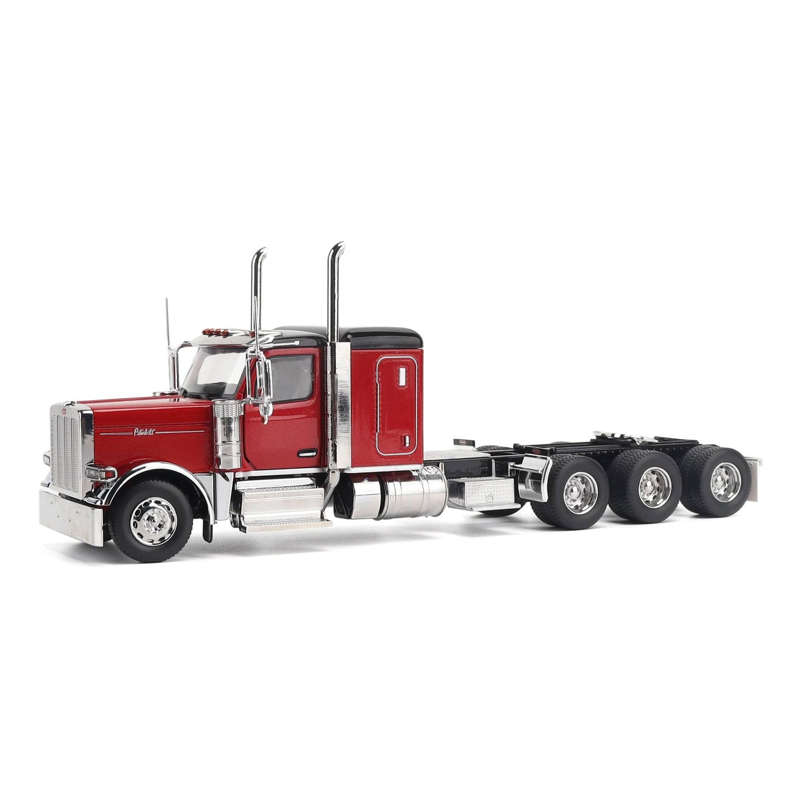 Diecast Masters 1/32 Peterbilt 589 Tridem Axle Truck 58″ Sleeper Red 71145