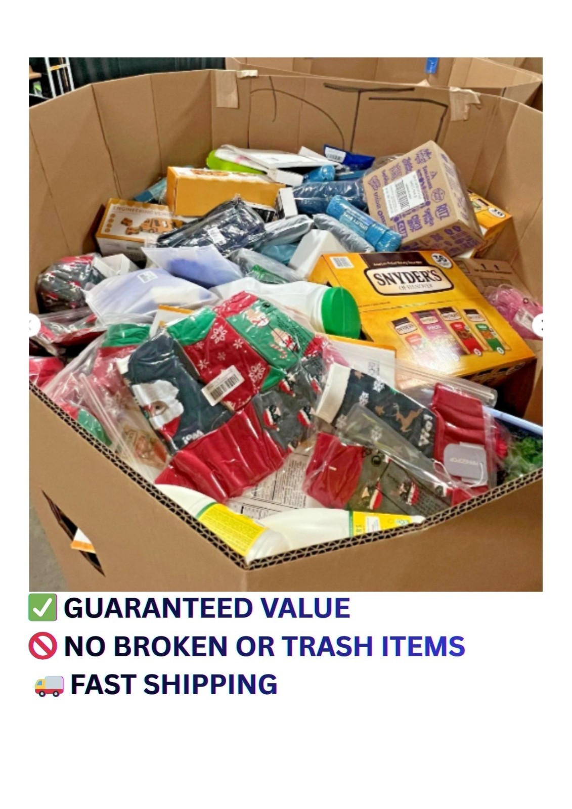Top US Reseller Surprise Box – Mixed Merchandise Clearance Lot