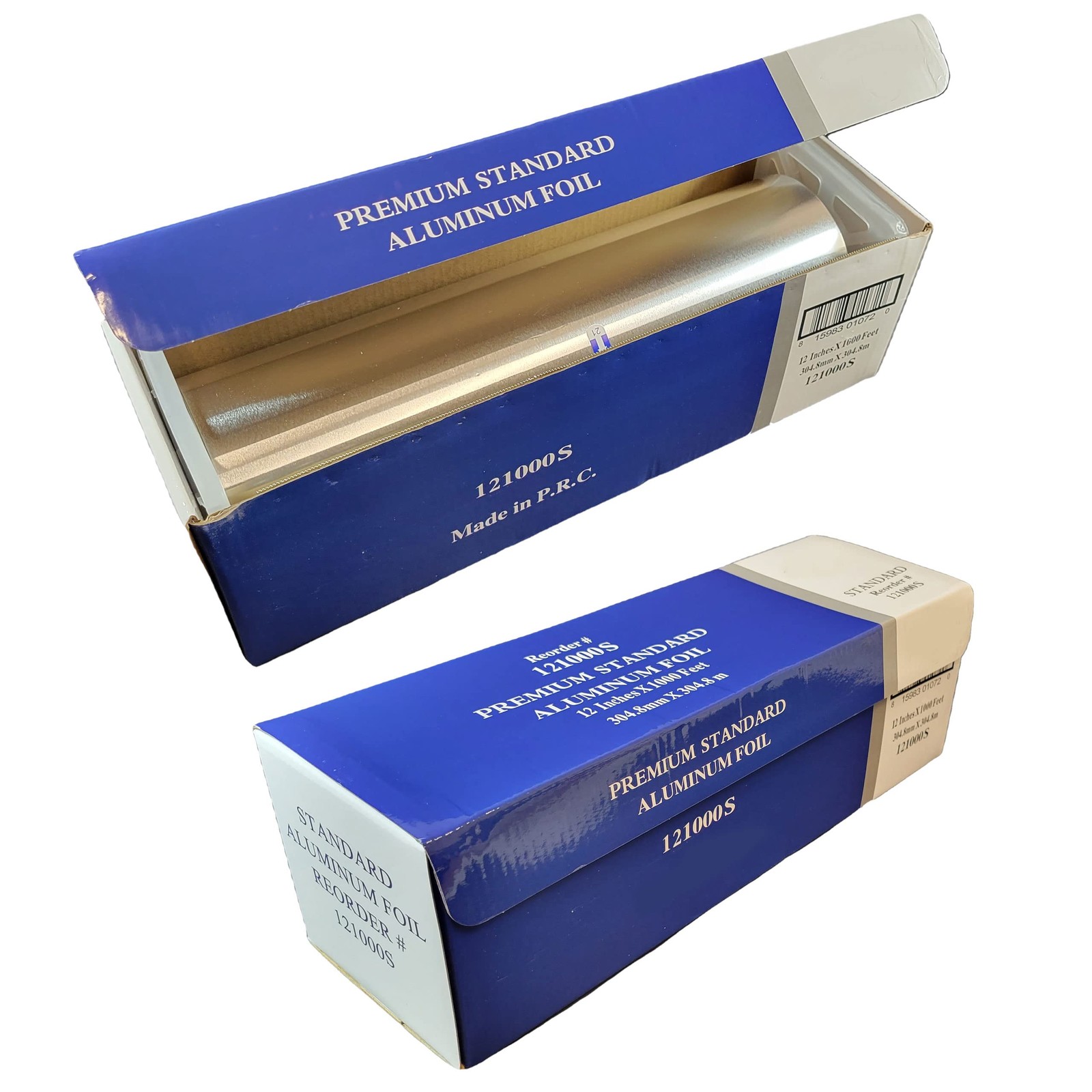Foodservice Premium Aluminum Foil Roll 12in x 1000ft