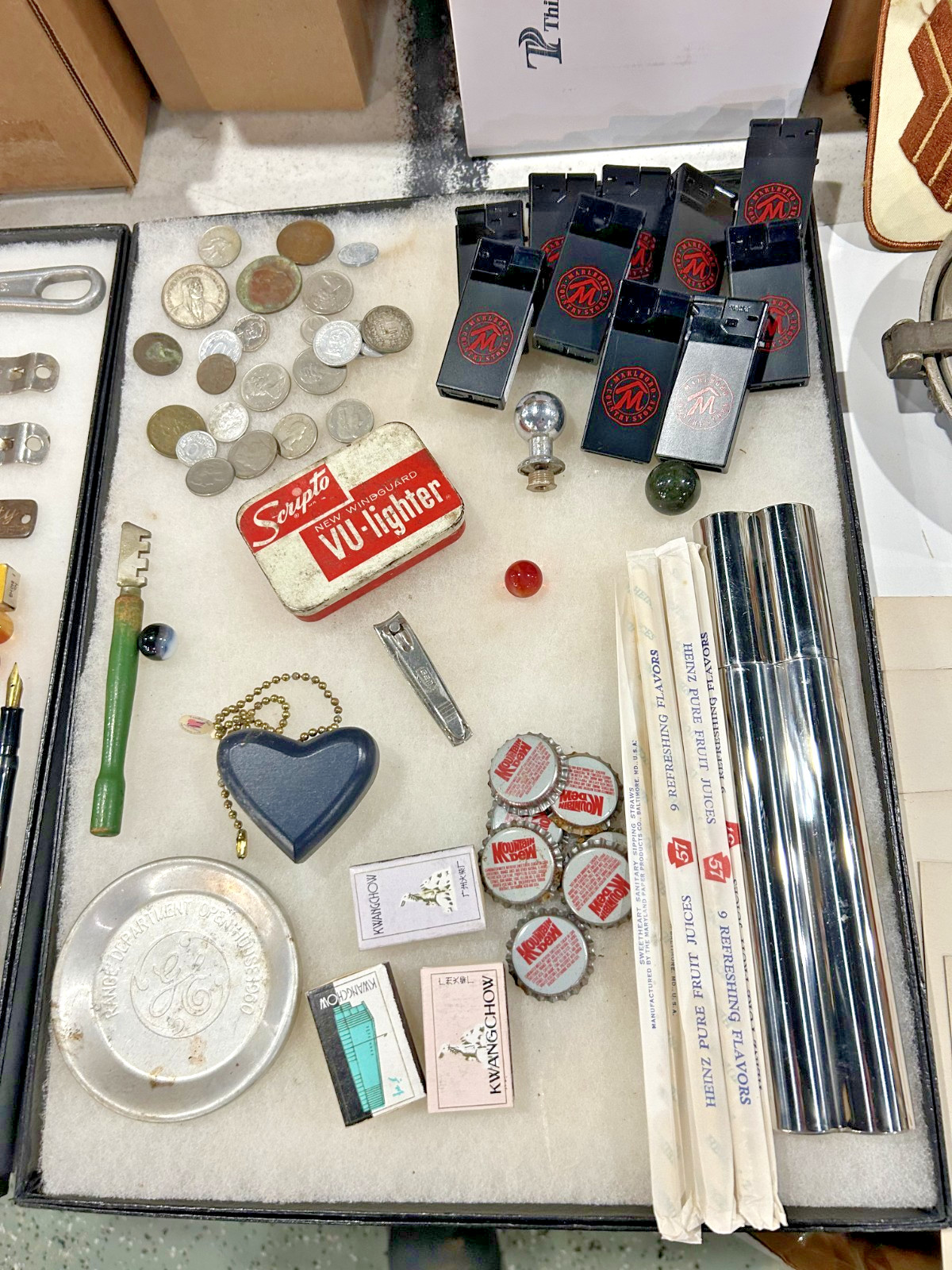90+ + estate Vintage Junk Drawer lot